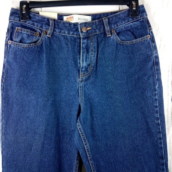 Route 66 Original Clothing Co Relaxed Women's Blue Denim Jeans - Picture 2 of 10